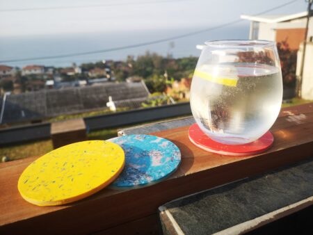 Recycled Plastic Coasters