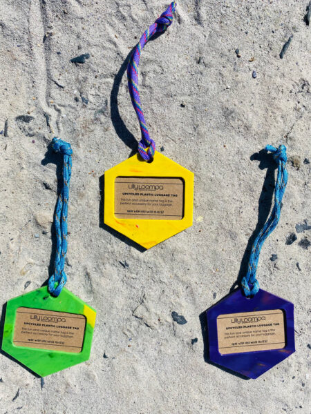 Upcycled Luggage tags - Image 4