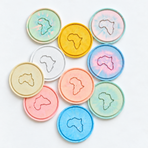 pastel africa coaster collection